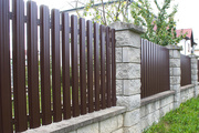 Забор из металлического штакетника GRAND LINE - foto 3